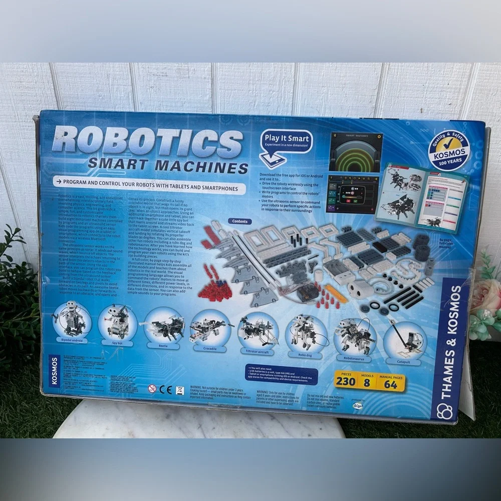 Thames & Kosmos Robotics Smart Machines Kit new /open box